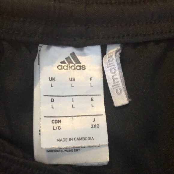 black adidas running shorts - Picture 3 of 3